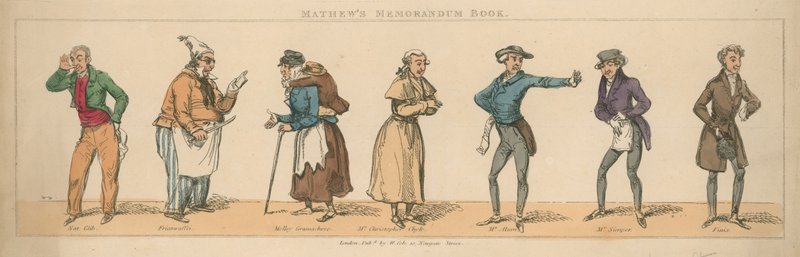 Mathews Memorandum Book od English School