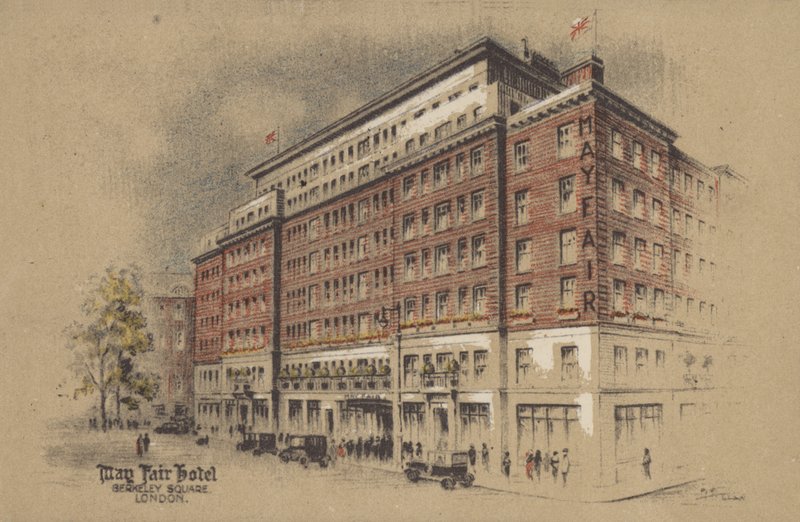 May Fair Hotel, Berkeley Square, Londýn od English School