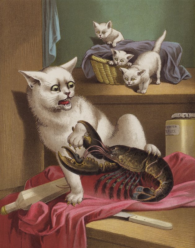 Meg a humr (chromolitho) od English School