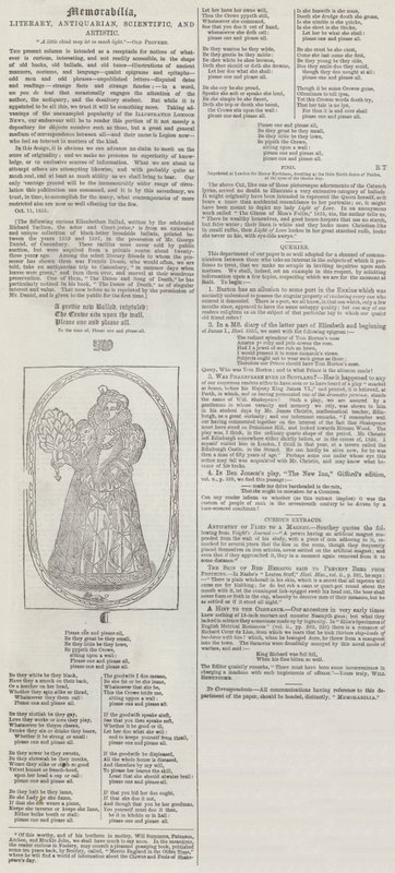 Memorabilia, Literární, Antikvariát, Vědecká a Umělecká (rytina) od English School