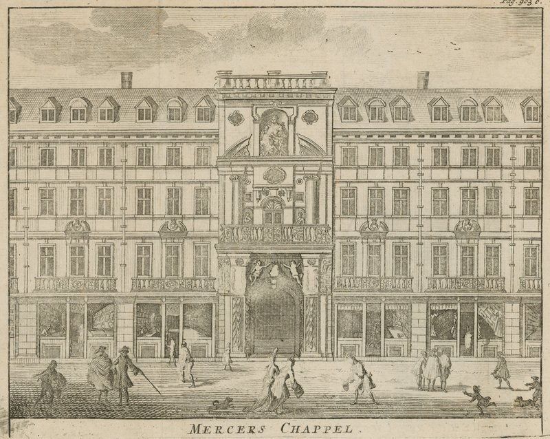 Mercers Chapel, Londýn od English School