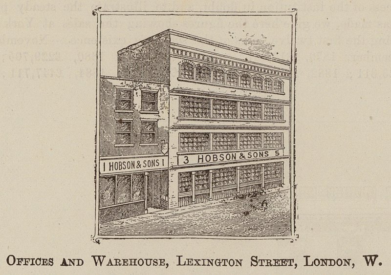 Společnost Messrs Hobson and Sons, Military Outfitters od English School