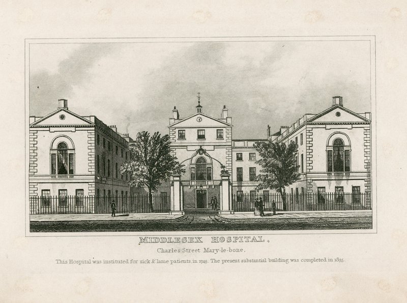 Nemocnice Middlesex od English School