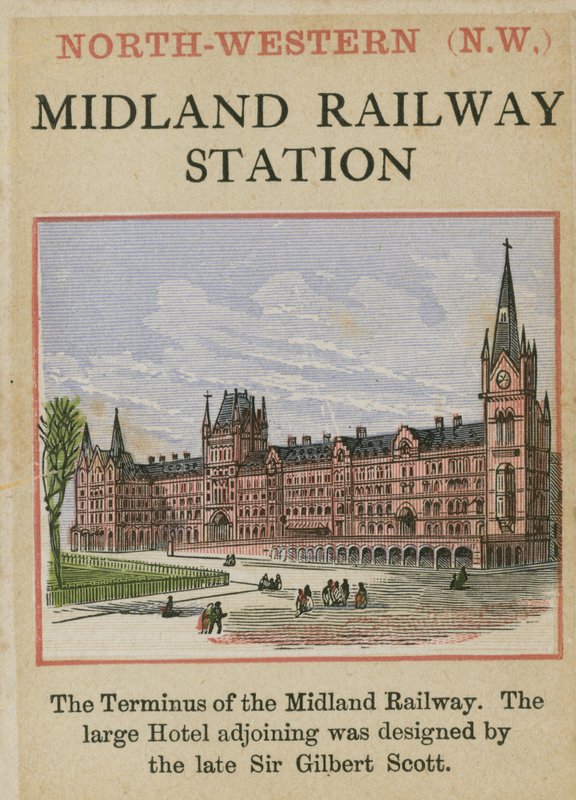 Nádraží Midland, St Pancras, Londýn od English School
