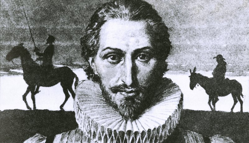 Zástupný obrázek Miguela Cervantese od English School