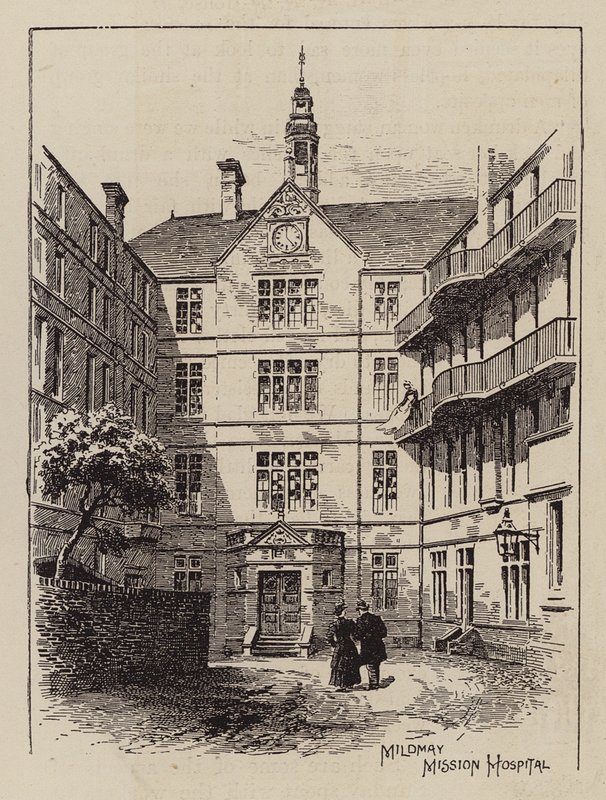 Mildmay Mission Hospital (rytina) od English School