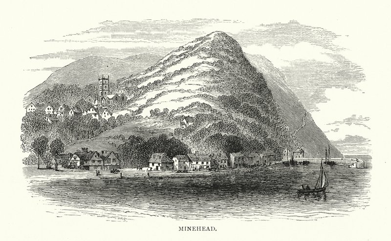 Minehead (rytina) od English School