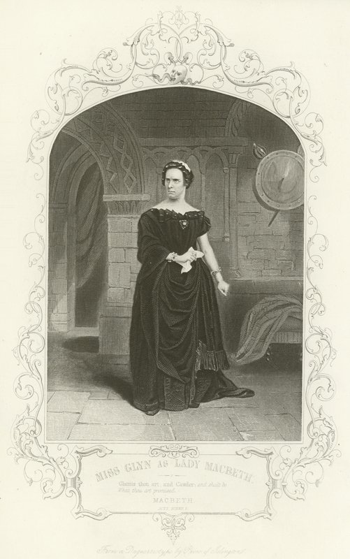 Slečna Glynn jako Lady Macbeth od English School