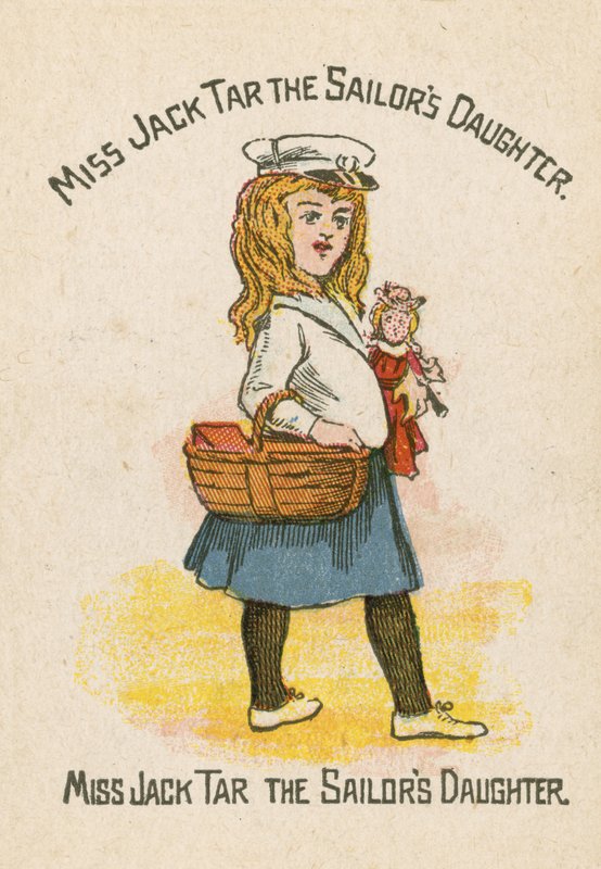 Dcera slečny Jack Tar the Sailors od English School