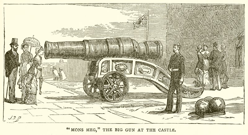 Mons Meg, Velká zbraň na Hradě od English School