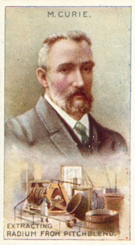 Monsieur Curie, získávání Radium z Pitchblend od English School