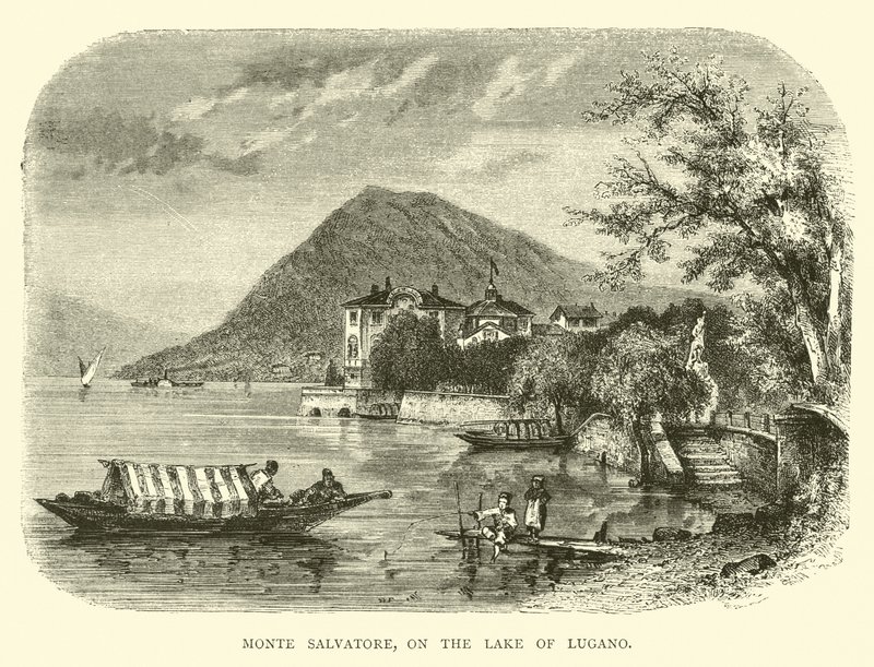Monte Salvatore, na jezeře Lugano od English School