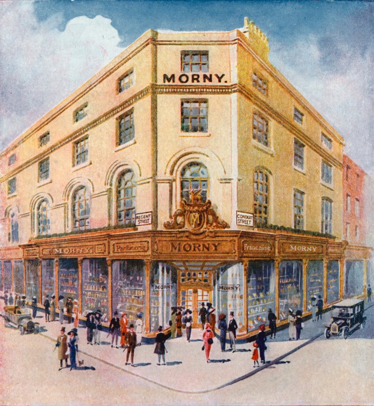 Morny Freres na 201 Regent Street od English School