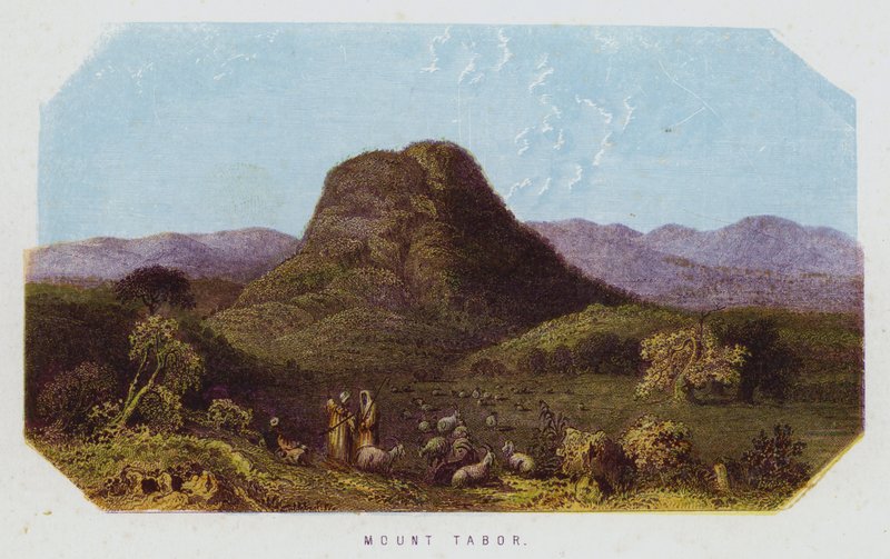 Mount Tabor (barevná lito) od English School