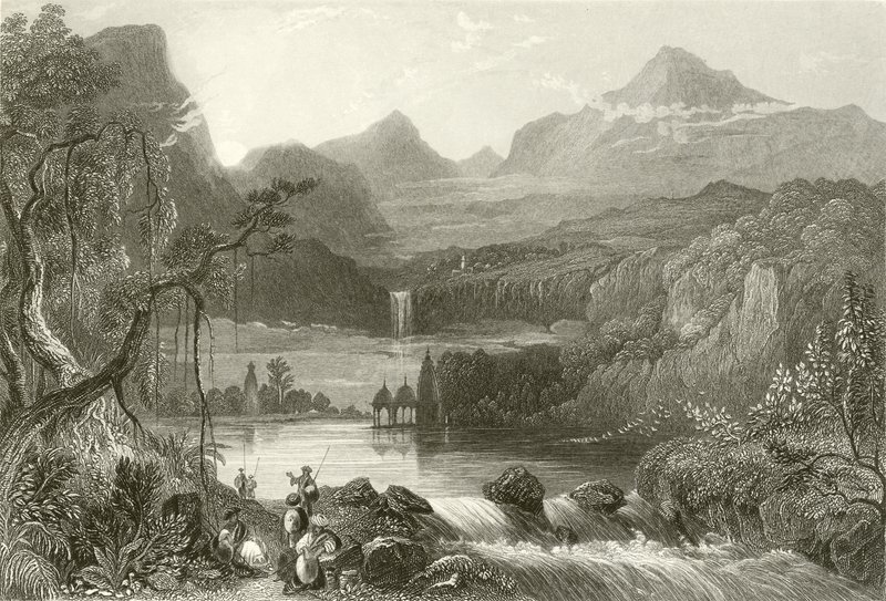 Horské chrámy, jezero Aboo od English School