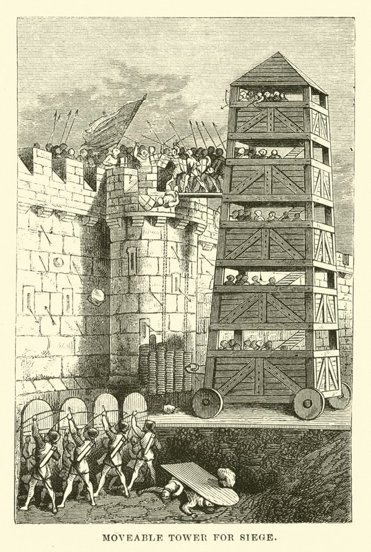 Pohyblivá věž pro Siege od English School