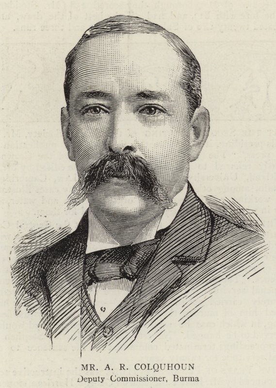 Mr A R Colquhoun (rytina) od English School
