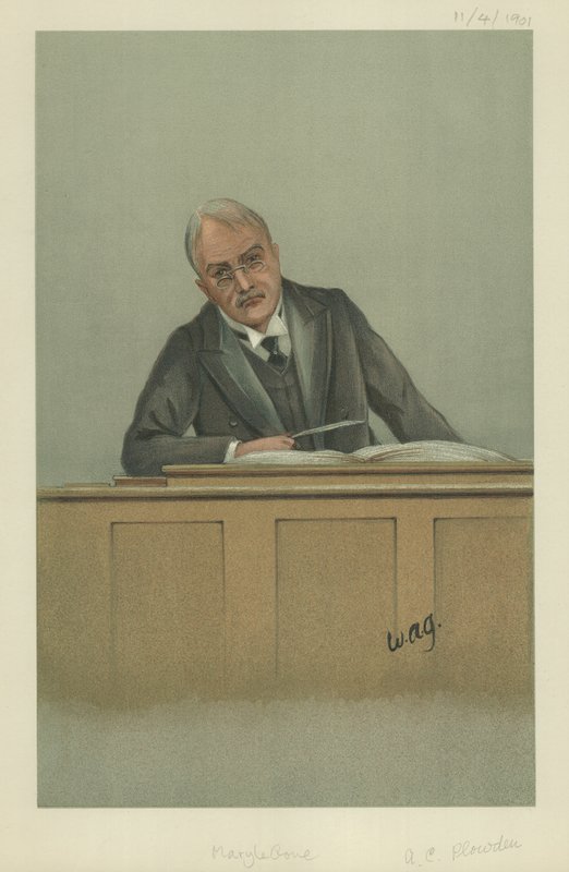 Pan Alfred Chichele Plowden od English School