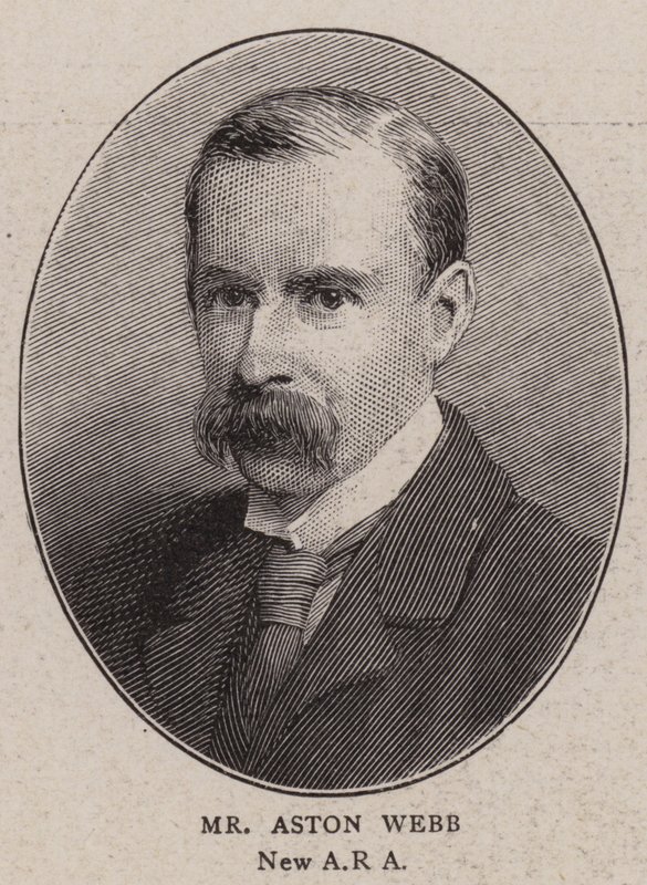 Pan Aston Webb (rytina) od English School