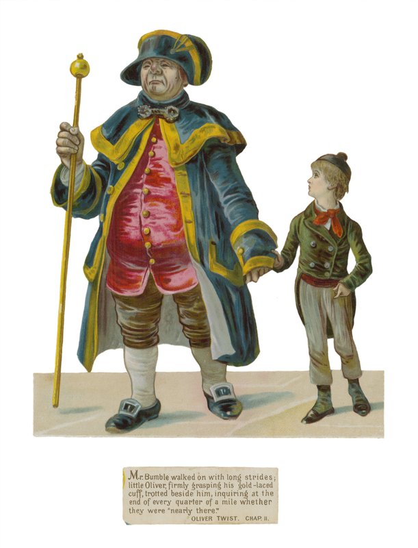 Pan Bumble a Oliver Twist od English School