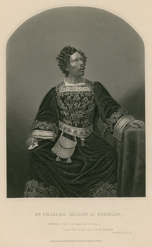 Pan Charles Dillon jako Othello od English School