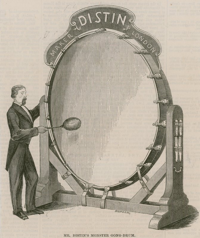 Pan Distins Monster Gong-Drum od English School
