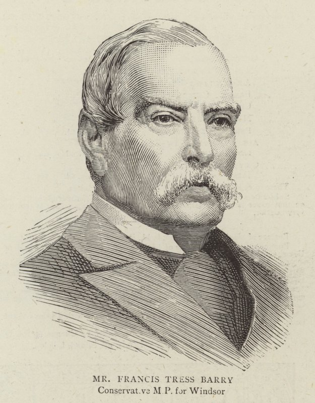 Pan Francis Tress Barry (rytina) od English School