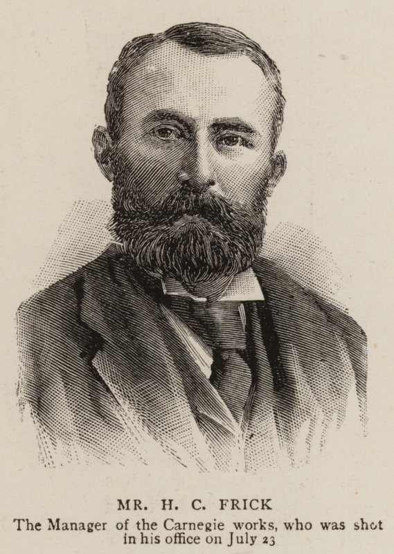 Mr H C Frick (rytina) od English School