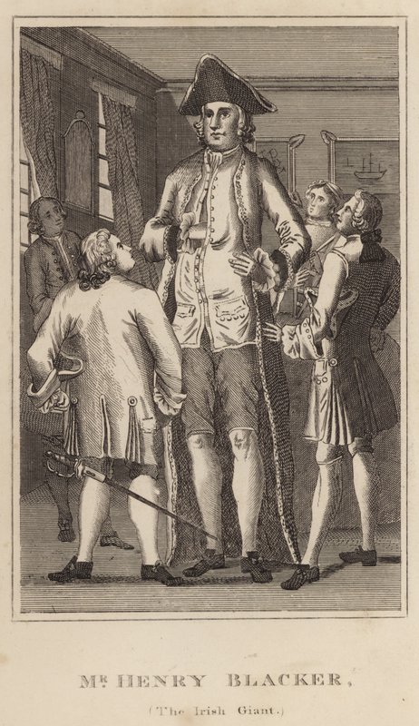 Pan Henry Blacker, irský obr od English School