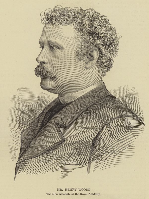 Pan Henry Woods (rytina) od English School