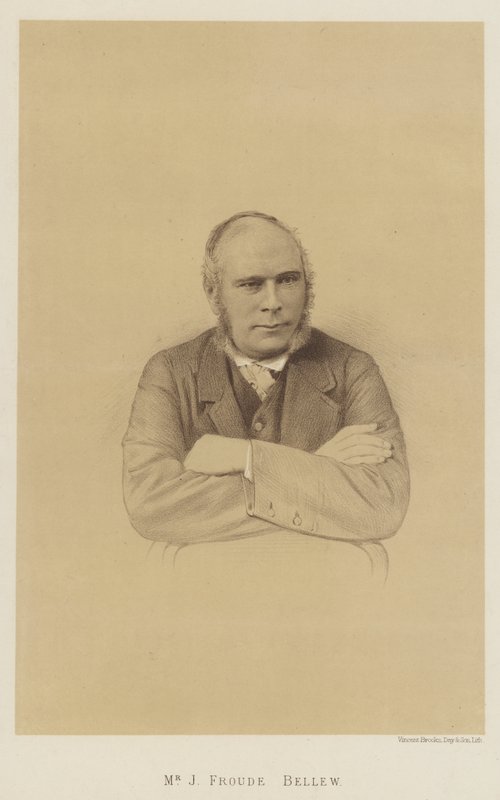 Pan J Froude Bellew (litho) od English School