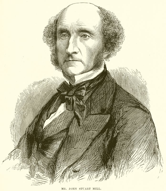 Pan John Stuart Mill od English School