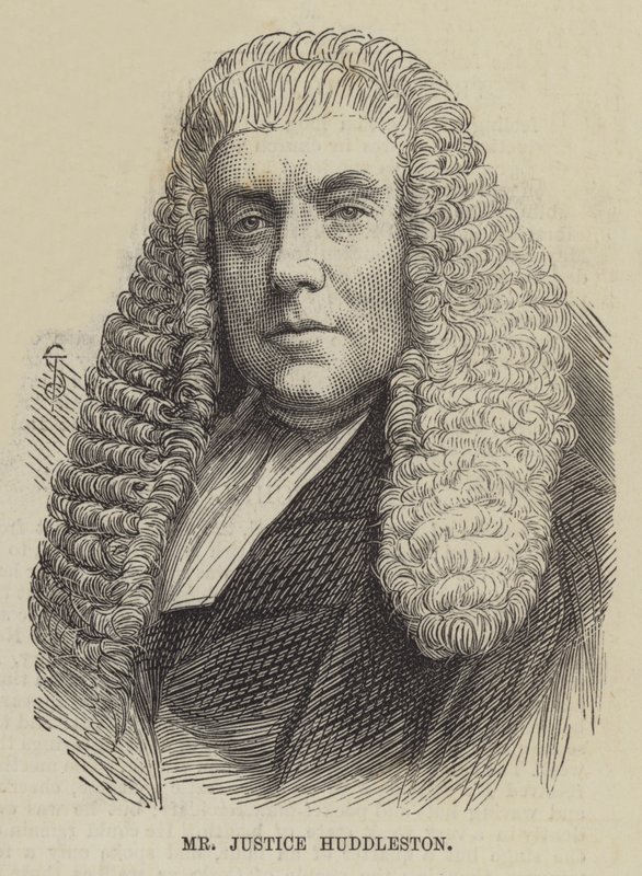 Pane soudce Huddlestone od English School