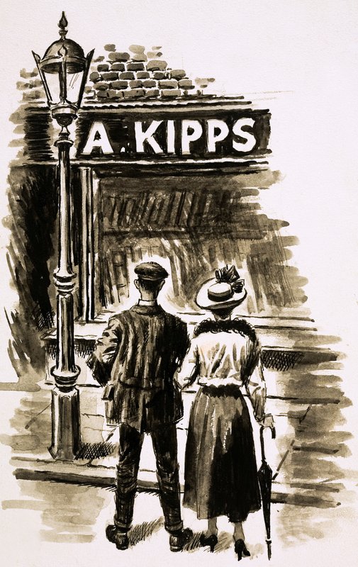 Pan Kipps (kvaš na papíře) od English School