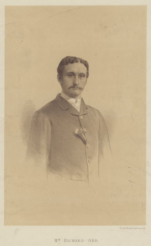 Pan Richard Ord (litografie) od English School