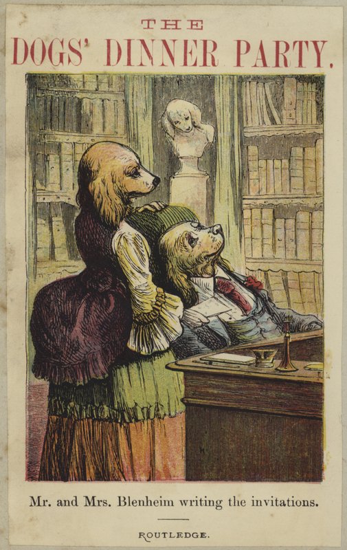 Pan a paní Blenheimovi píší pozvánky od English School