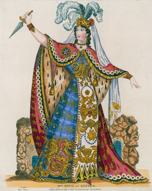 Paní Bunn jako Elvira od English School