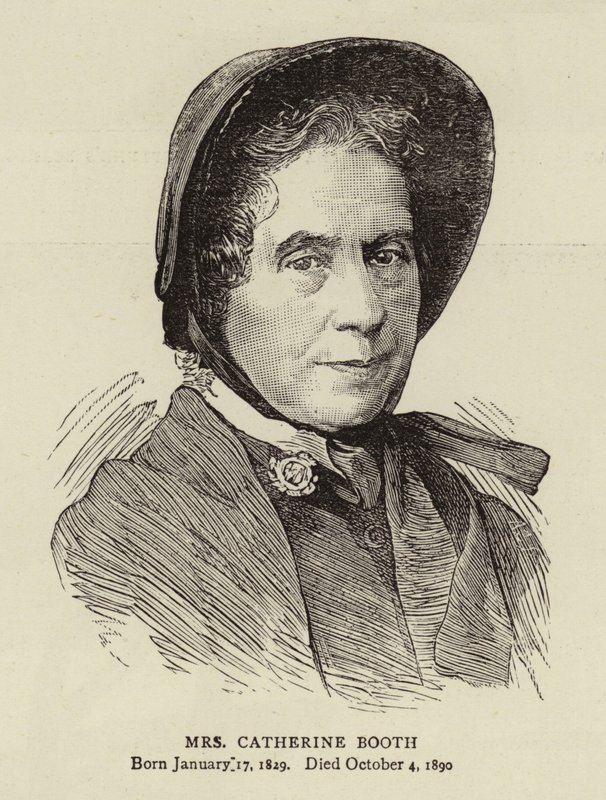Paní Catherine Booth (rytina) od English School