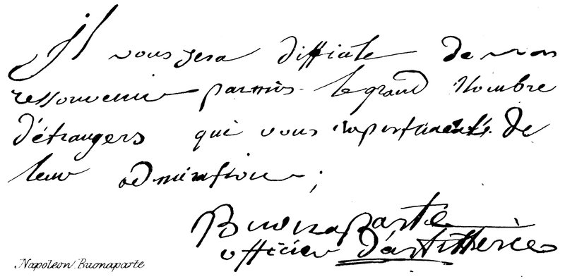 Napoleon Buonaparte od English School