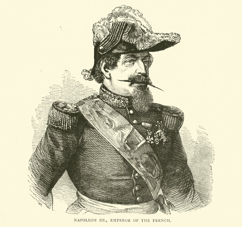 Napoleon III, císař Francouzů, červenec 1870 od English School