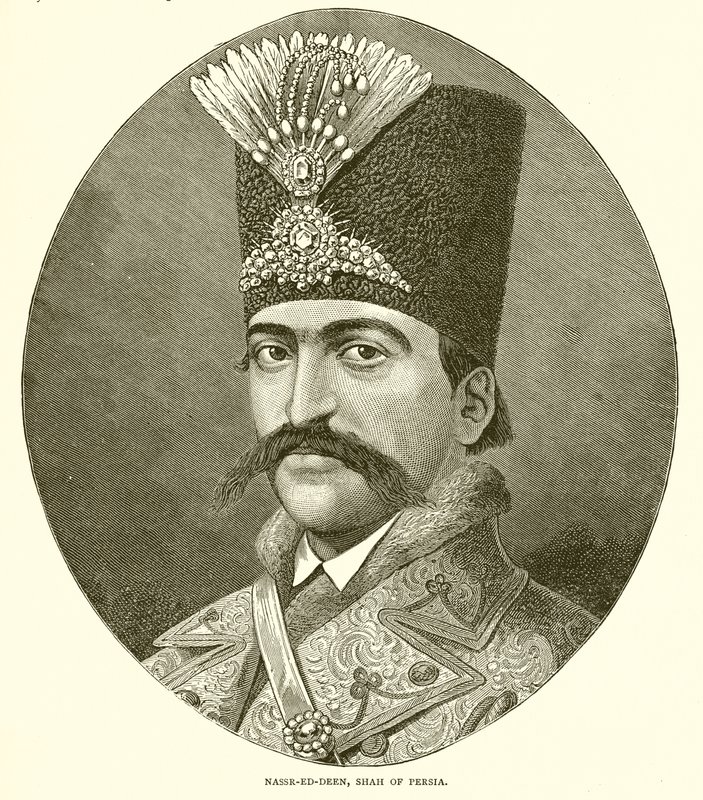 Nasser ed Deen, šáh z Persie od English School
