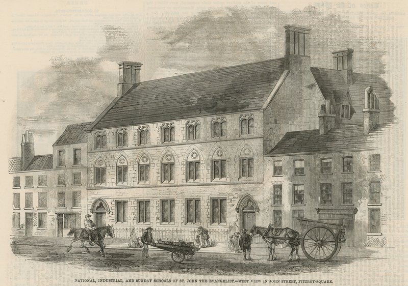 Národní, průmyslové a nedělní školy sv. Jana Evangelisty od English School