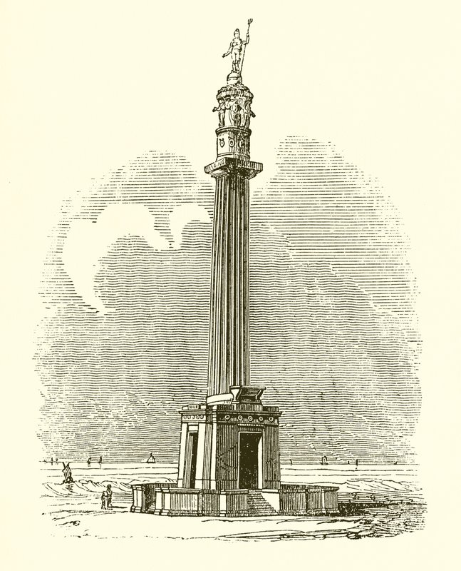 Nelsons Pillar, v Yarmouth od English School