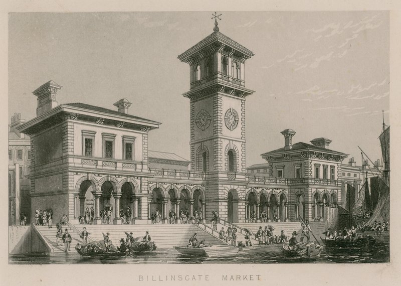 Nový trh Billingsgate od English School