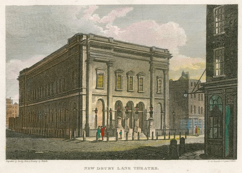 New Drury Lane Theatre, Londýn od English School