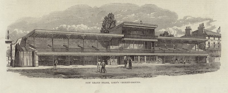 Nový velký stánek, kriketové hřiště Lords od English School