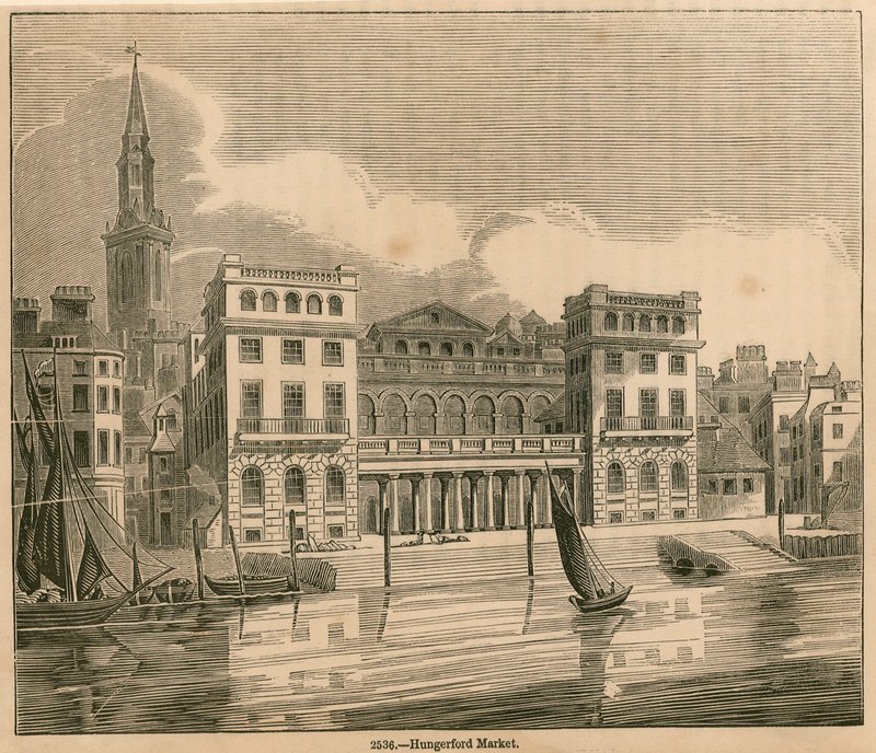 New Hungerford Market, Londýn od English School