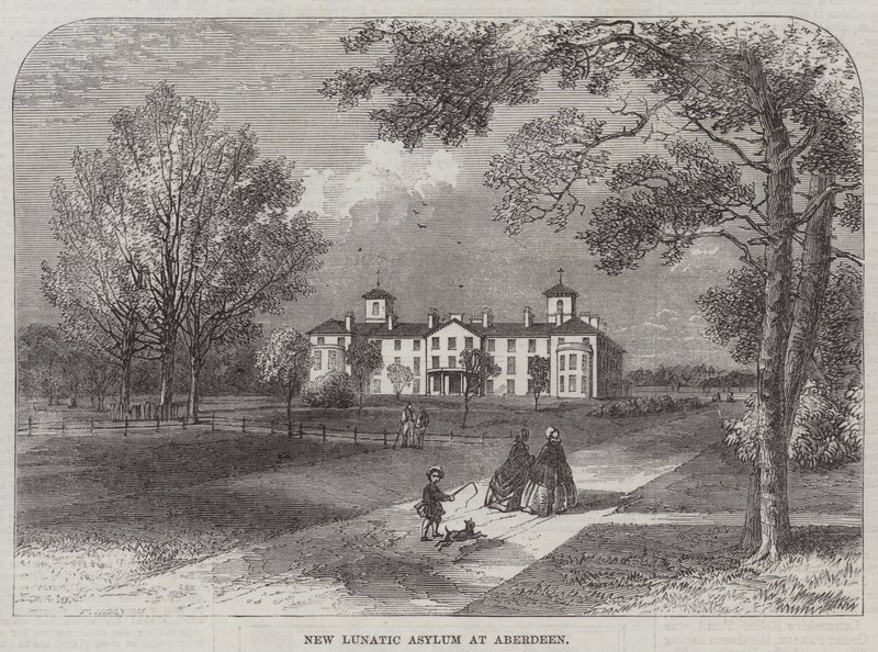 New Lunatic Asylum v Aberdeenu od English School