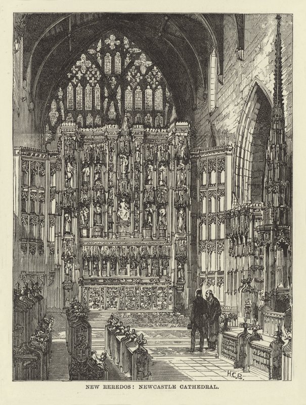 New Reredos, katedrála v Newcastlu od English School