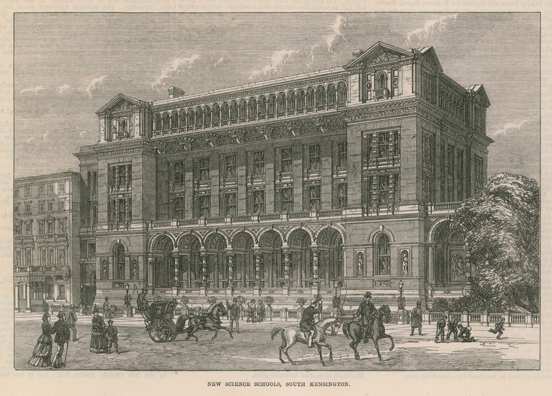 New Science Schools, South Kensington, Londýn od English School
